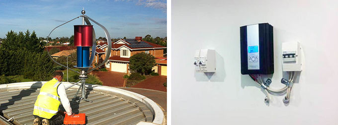 Αέρας και ηλιακός υβριδικός ελεγκτής 600W 48V